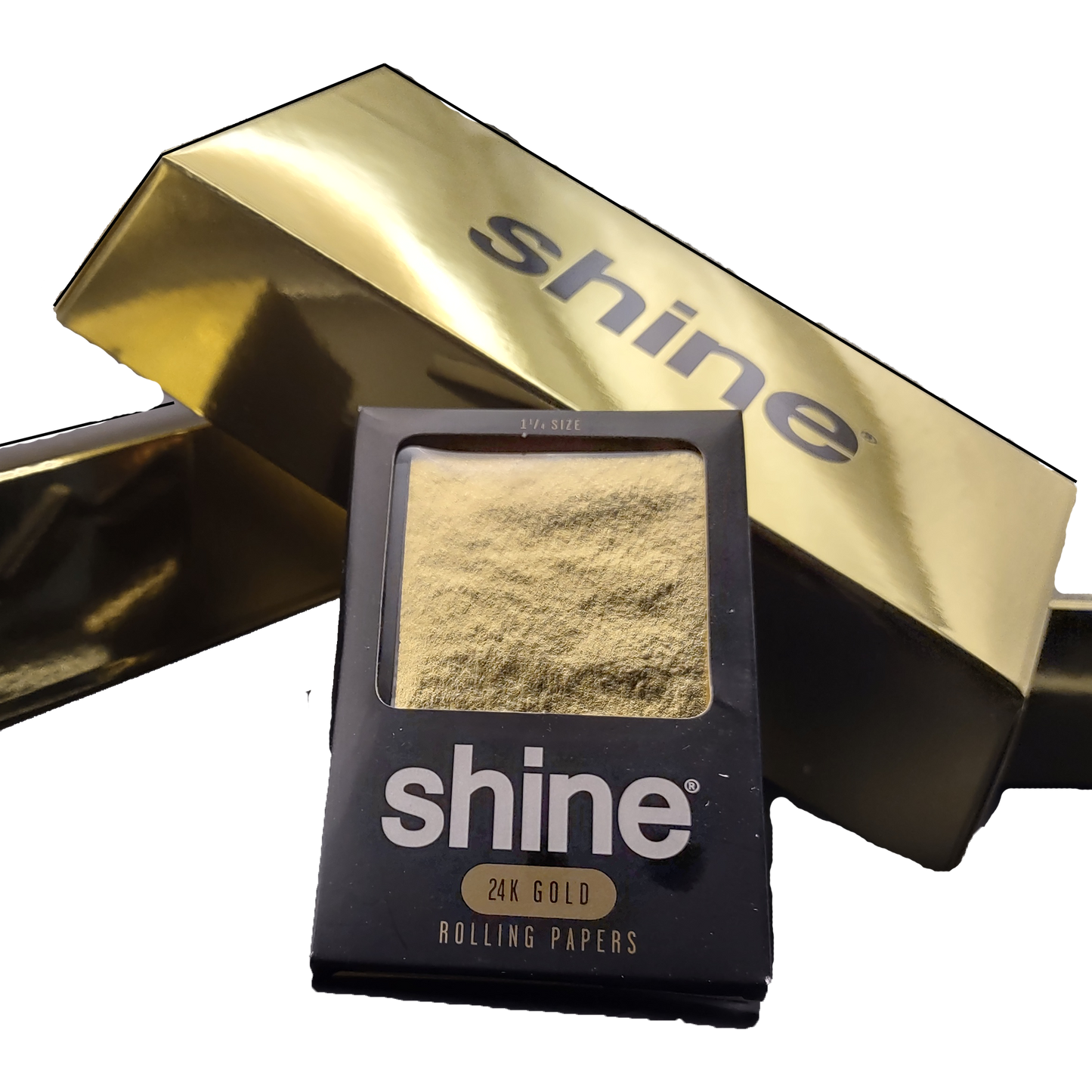 Shine - 24K Gold Rolling Papers 1-1/4