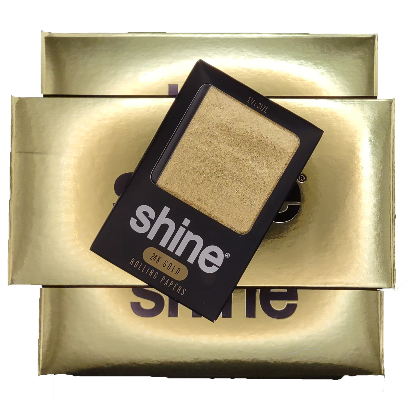 Shine - 24K Gold Rolling Papers 1-1/4