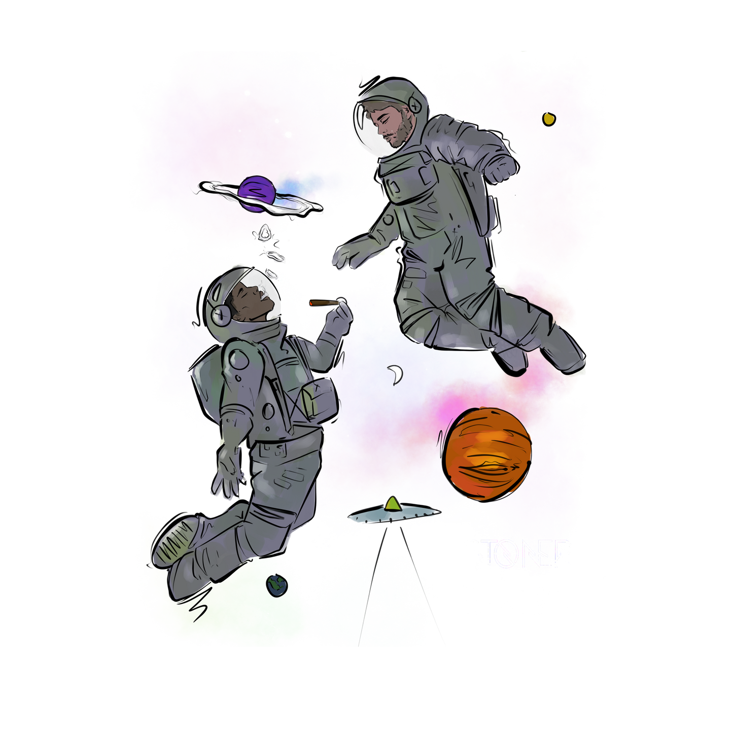 "Space N Bake" T-Shirt
