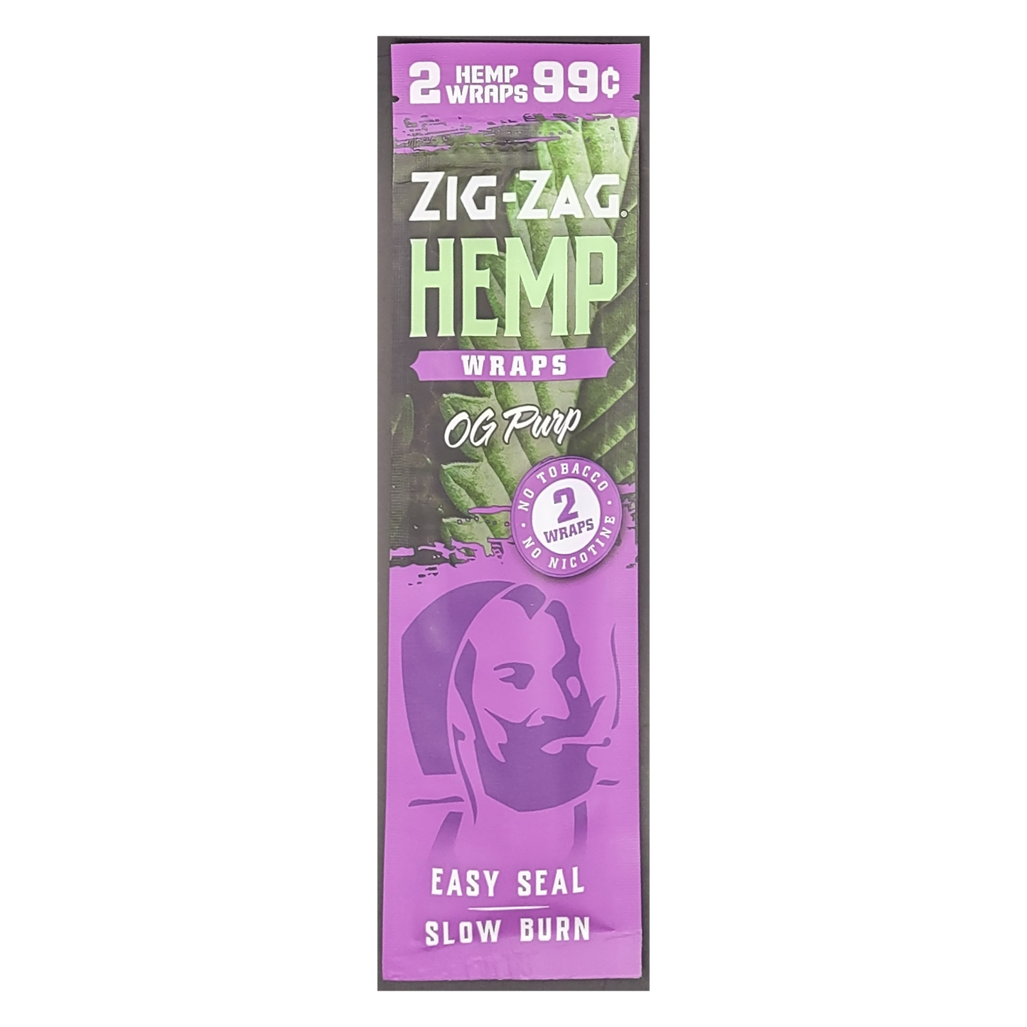 Zig-Zag Hemp Wraps - OG Purp