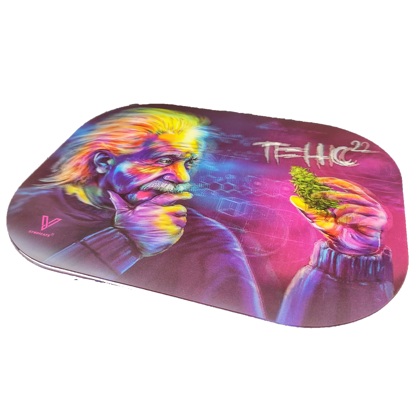V Syndicate - 3D Roll N Go Premium Rolling Tray w/ Mag Slap