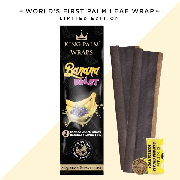 King Palm Wraps - Banana Blast