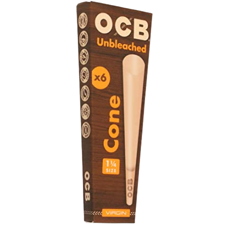 OCB Cones - Unbleached 1-1/4