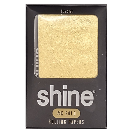 Shine - 24K Gold Rolling Papers 1-1/4