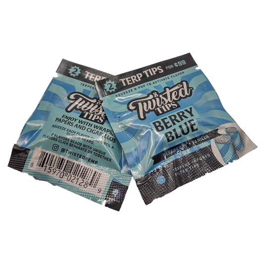 Twisted Tips Filter - Berry Blue